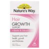 Nature's Way Hair Growth Support + Biotin & Silicon 30 Tablets chính hãng Úc