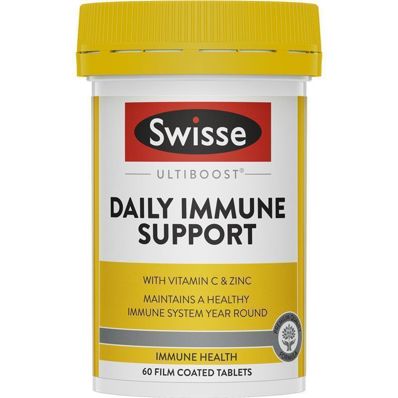Swisse Daily Immune Support 60 Tablets chính hãng Úc