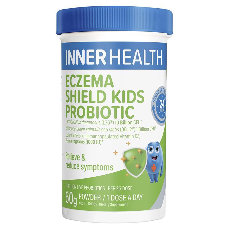 Inner Health Eczema Shield Kids Probiotic 60g Powder chính hãng Úc