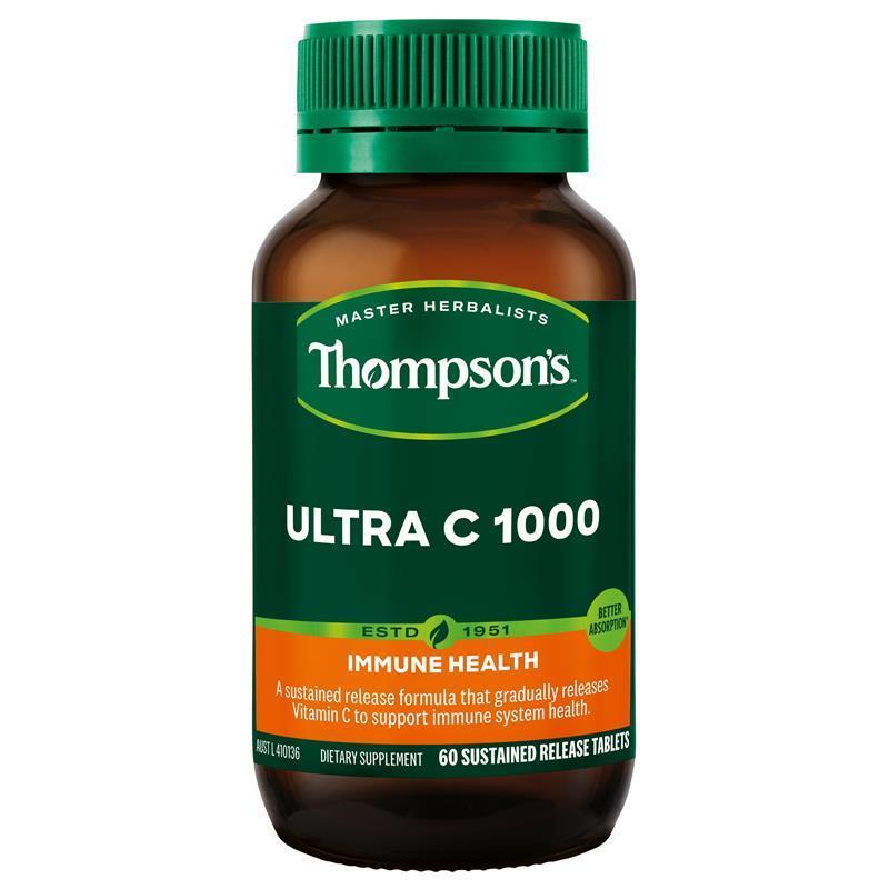 Thompson's Ultra C 1000mg 60 Tablets chính hãng Úc
