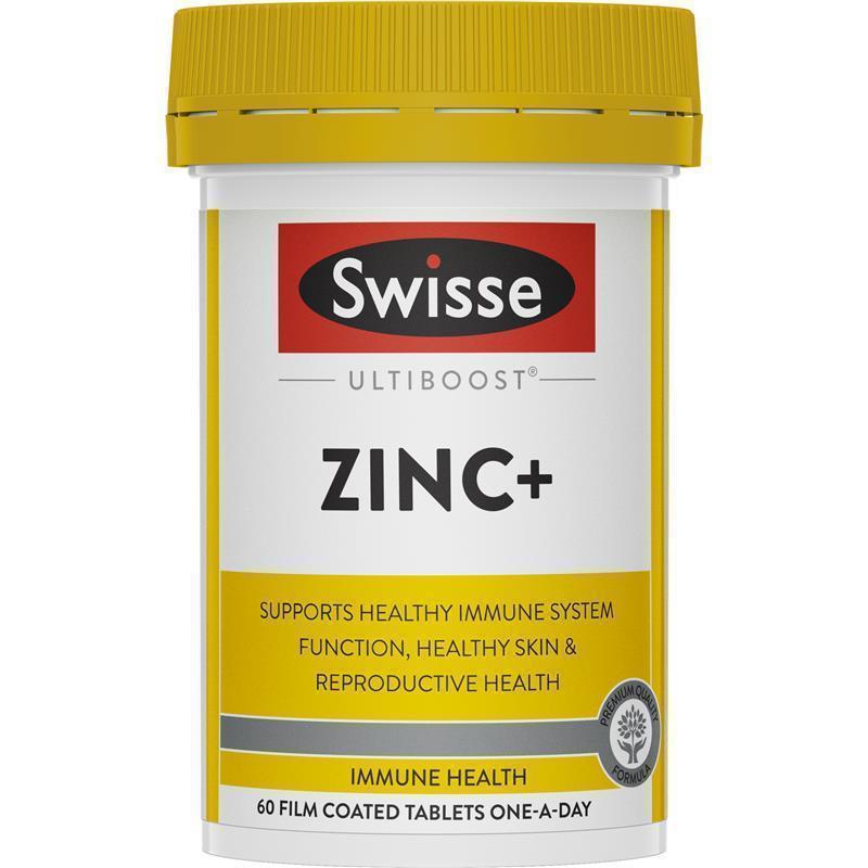 Swisse Zinc+ 60 Tablets chính hãng Úc