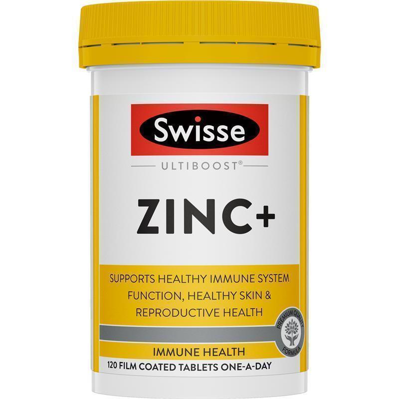 Swisse Zinc+ 120 Tablets chính hãng Úc