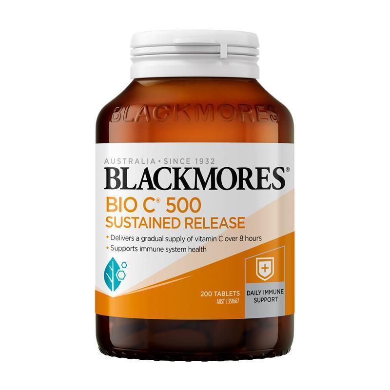 Blackmores Bio C Sustained Release 500mg 200 Tablets chính hãng Úc