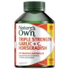Nature's Own Triple Strength Garlic + C Horseradish 200 Tablets Exclusive Size chính hãng Úc