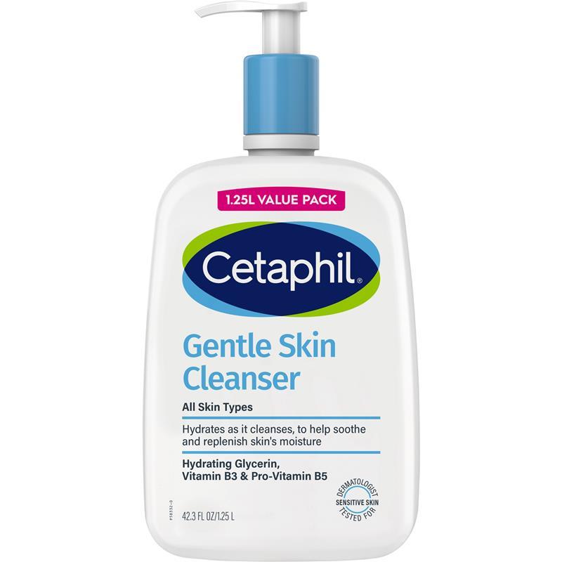 Cetaphil Gentle Skin Cleanser 1.25L Exclusive Size chính hãng Úc