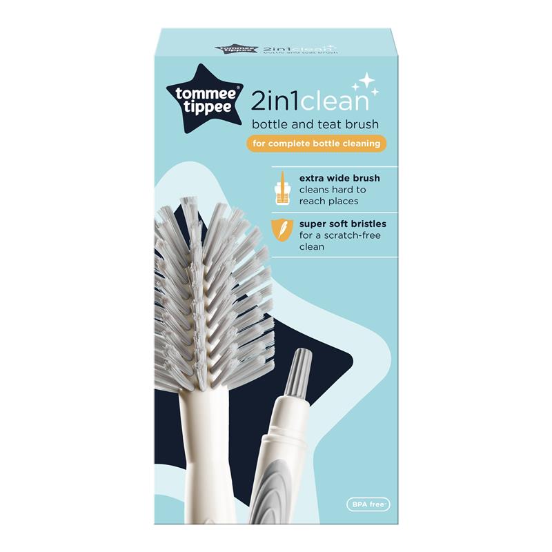 Tommee Tippee Closer to Nature 2-in-1 Baby Bottle Brush chính hãng Úc