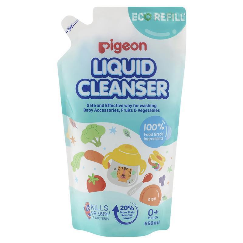 Pigeon Liquid Cleanser Refill 650ml chính hãng Úc