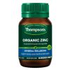 Thompson's Organic Zinc 80 Tablets chính hãng Úc
