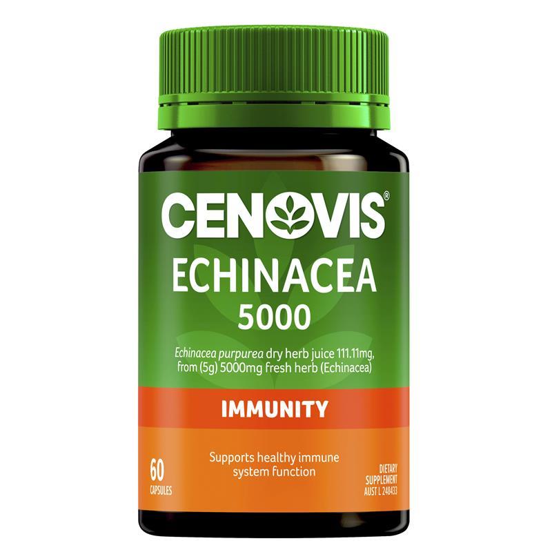 Cenovis Echinacea 5000 60 Capsules chính hãng Úc