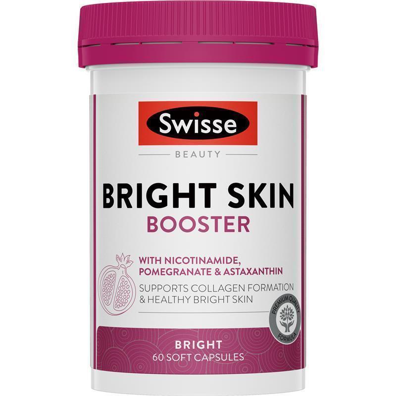 Swisse Beauty Bright Skin 60 Capsules chính hãng Úc