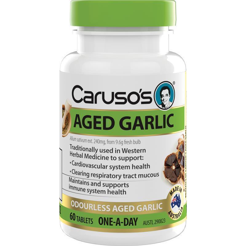Carusos One a Day Aged Garlic Odourless 60 Tablets chính hãng Úc