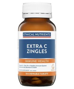 Ethical Nutrients Extra C Zingles Orange 50 Tablets chính hãng Úc