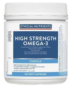 Ethical Nutrients High Strength Omega-3 120 Capsules chính hãng Úc