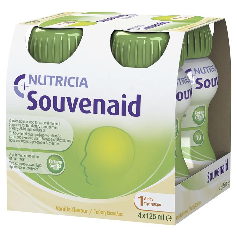Souvenaid Vanilla 125ml 4 Pack chính hãng Úc