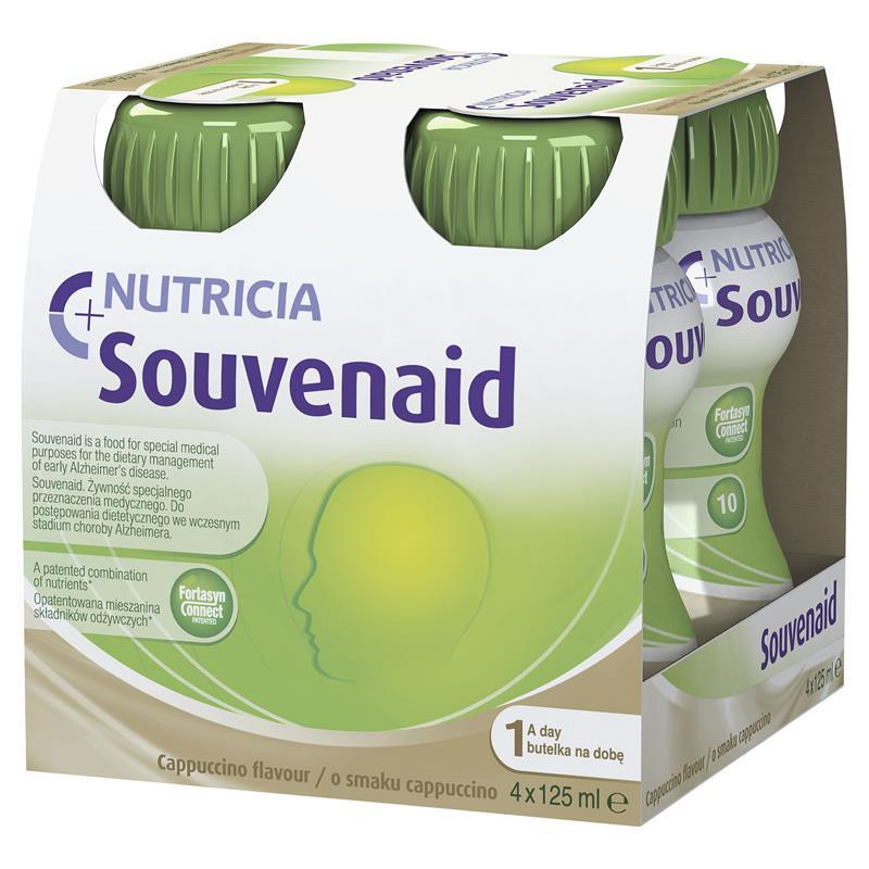 Souvenaid Cappuccino 125ml 4 Pack chính hãng Úc