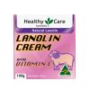 Healthy Care Natural Lanolin & Vitamin E Cream 100g chính hãng Úc
