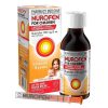 Nurofen For Children 3 months - 5 years Pain and Fever Relief 100mg/5mL Ibuprofen Strawberry 200mL chính hãng Úc