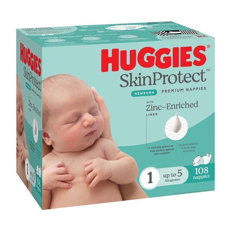Huggies Jumbo Ultimate Newborn 108 Pack chính hãng Úc