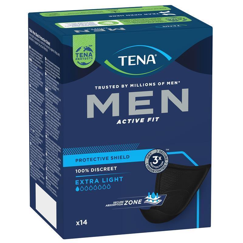 TENA Men Level 0 Protective Shield 14 Pack chính hãng Úc