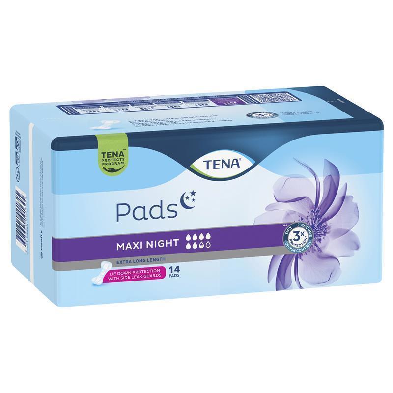TENA Pads Maxi Night 14 Pack chính hãng Úc