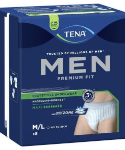 TENA Men Level 4 Pants Medium/Large 8 Pack chính hãng Úc