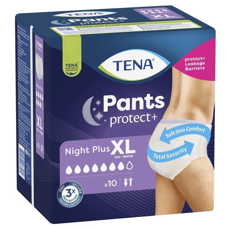 TENA Pants Night Plus Extra Large 10 Pack chính hãng Úc
