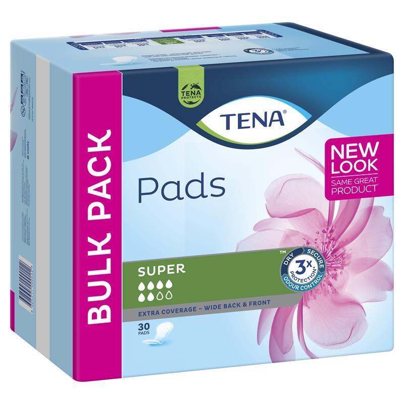 TENA Pads Super 30 Pack chính hãng Úc