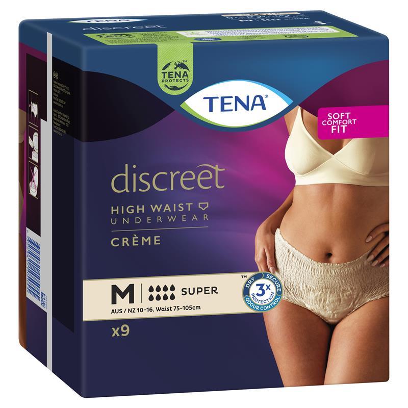 TENA Pant Discreet Super Medium Coloured 9 Pack chính hãng Úc