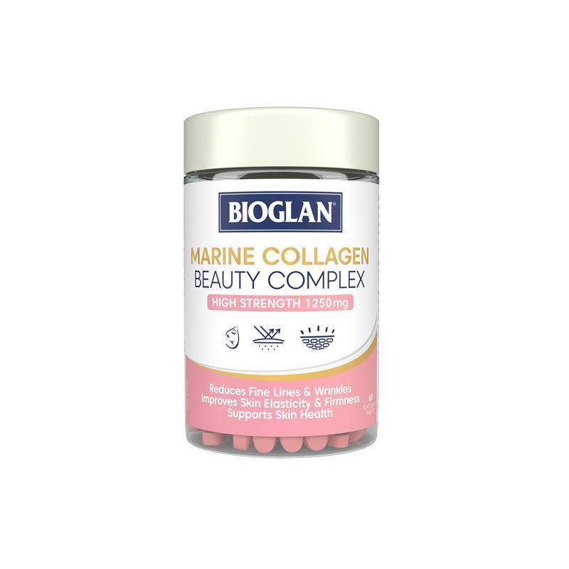 Bioglan Marine Collagen Beauty Complex 60 Tablets chính hãng Úc