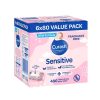 Curash Baby Sensitive Wipes 6 x 80 Value Pack chính hãng Úc