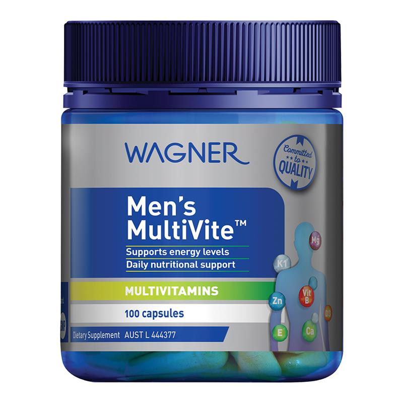 Wagner Mens Multivite 100 Capsules chính hãng Úc