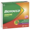 Berocca Immune Daily Defence Blackcurrant 60 Effervescent Tablets Exclusive Size chính hãng Úc