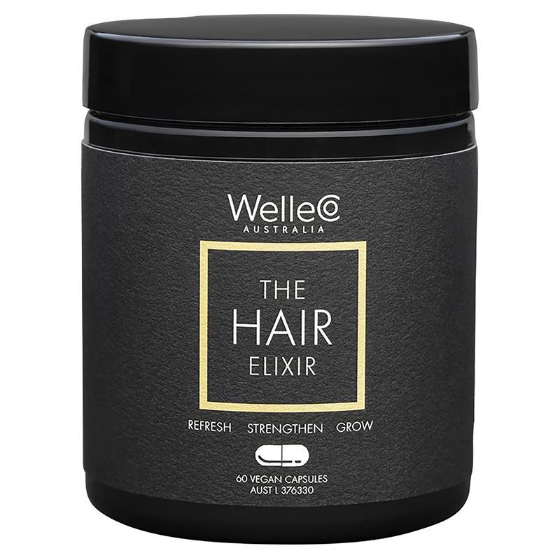 WelleCo The Hair Elixir 60 Capsules chính hãng Úc