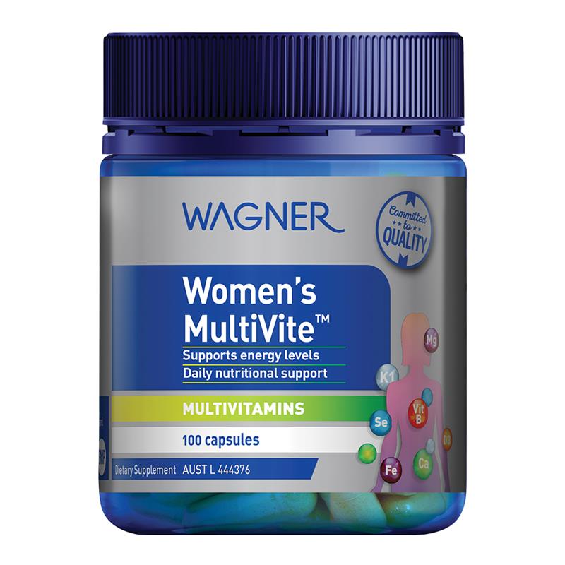 Wagner Womens Multivite 100 Capsules chính hãng Úc