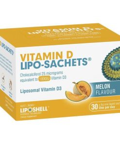 Lipo-Sachets Vitamin D Melon 5g 30 Sachets chính hãng Úc