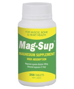 Mag-Sup 500mg 250 Tablets chính hãng Úc