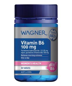 Wagner Vitamin B6 100mg 60 Tablets chính hãng Úc