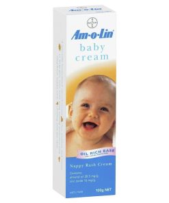 Amolin Baby Cream for Nappy Rash Tube 100g chính hãng Úc
