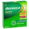 Berocca Energy 60 Effervescent Tablets 4 x 15 Variety Exclusive Pack chính hãng Úc