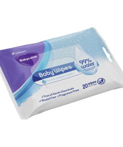 Babylove Water Wipes Travel Pack 20 Pack chính hãng Úc