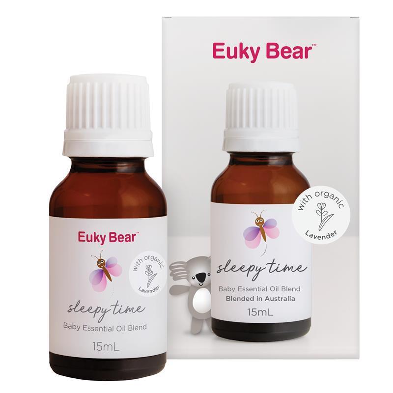 Euky Bear Sleepy Time Baby Essential Oil Blend 15ml chính hãng Úc