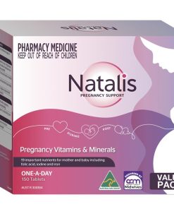 Natalis Pregnancy Support 150 Tablets Exclusive Size chính hãng Úc