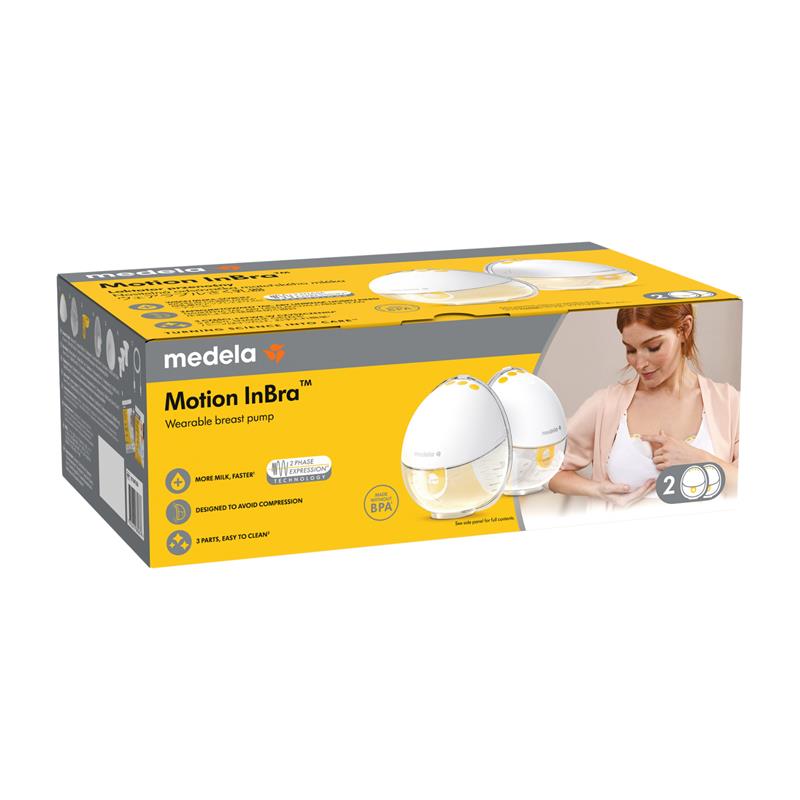 Medela Motion InBra Double Electric Wearable Breast Pump chính hãng Úc