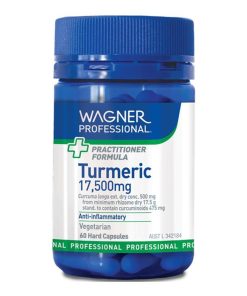 Wagner Professional Turmeric 17500mg 60 Vegetarian Capsules chính hãng Úc