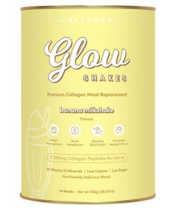 The Collagen Co Glow Shakes Banana Milkshake 756g chính hãng Úc
