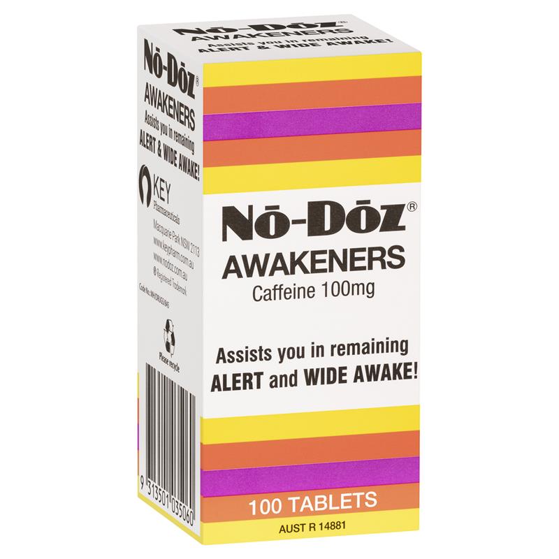No-Doz 100 Tablets chính hãng Úc
