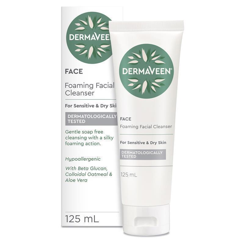 DermaVeen Face Foaming Cleanser 125ml chính hãng Úc