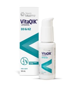 Henry Blooms VitaQIK Vitamin D3 & K2 50ml Oral Spray chính hãng Úc