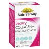 Nature's Way Beauty Collagen + Hyaluronic Acid 60 Capsules chính hãng Úc