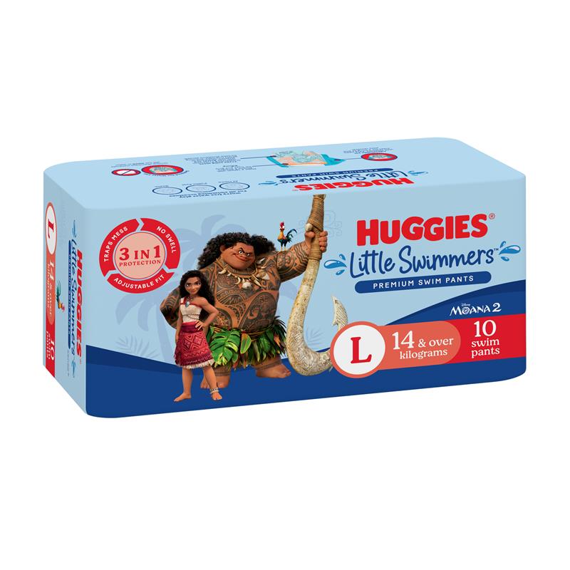 Huggies 10 Swimmer Large chính hãng Úc